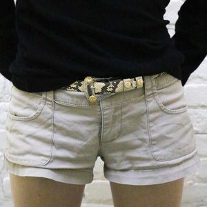 Khaki shorts